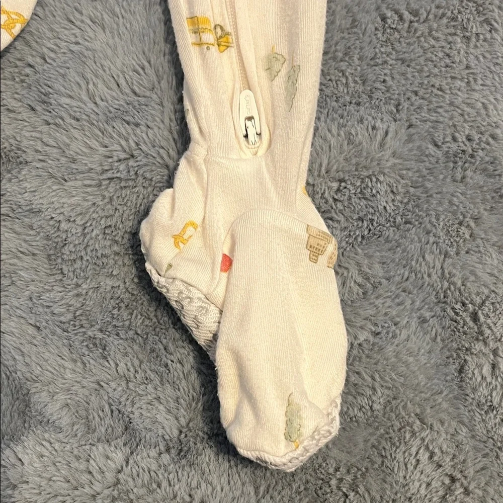 Carter's Colorful Footies Set - Cream, Green, Blue, Pink - Picture 3 of 9